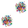 STOBOK 2pcs 50 50g DIY Sequins Art Glitter Holographic Glitter