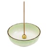 Asayu Japan Incense Stick Holder - Pastel Green Lotus -