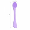 Pore scrubber, Double-End Silicone Face Mask Brush Silicone Face Scrubber,