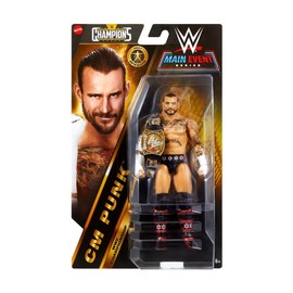 WWE Champions 2025 Wave 4 CM Punk Main Event Action Figure
