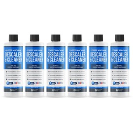 Descaling Solution (12 Uses) Coffee Machine Descaler Cleaner | Compatible with Breville Keurig Nespresso Delonghi & More | Liquid To Descale Automatic Coffee Makers & Espresso Machines