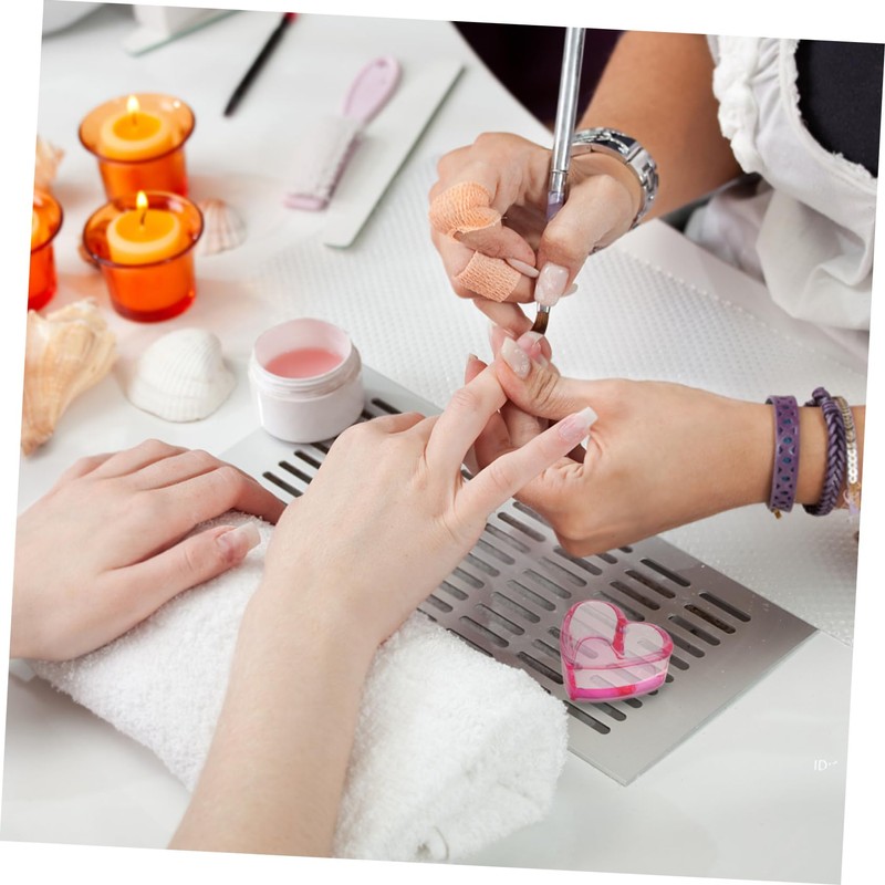 FOMIYES Versatile Crystal Nail Dappen Cup for Acrylic Nails Art