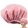 VALICLUD Gorro TéRmico Doble Capa Para Tratamiento Capilar Profundo Reutilizable