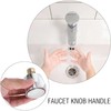 Crovakeu 2-pcs Faucet Knob Handles Replacement - Universal Hot/Cold Water