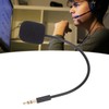 Replacement Universal 3.5mm Game Controller Microphone with Clear Voice, Compatible