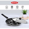 PANCA Non-Stick 12 Cavity Appam Patra Single Handle with Stainless