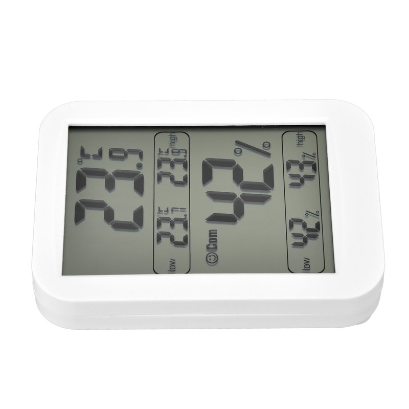 Thermometer Hygrometer Accurate Large LCD Display Temp Humidity Meter for