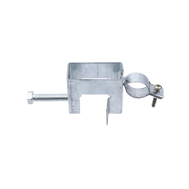 FarBoat 10 Pcs C-Clamps Cable Clamp for Pipe Galvanised Iron