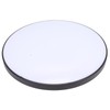 48W LED Ceiling Lamp Ultrathin With Black Border PC White