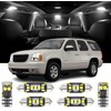 AENVTOL 15 Pieces LED Interior Lights Kit Replacement for GMC