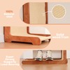 Large Cat Scratching Post for Indoor Cats,26.8'' Solid Wood Frame