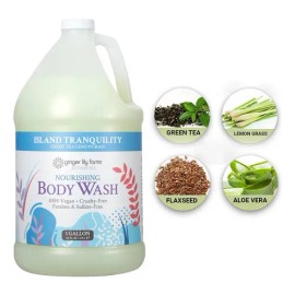 Gel De Ducha Nutritivo Ginger Lily Farms Botanicals, Island