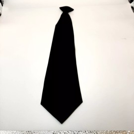 WOLFMARK BLACK CLIP ON TIE WOLFMARK - BRAND Brand NEW