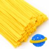 Eppingwin 200pcs Pipe Cleaners, Yellow Pipe Cleaners Craft Supplies,Chenille Stems