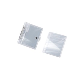 Rikyo 3.5x5" Clean Loose-Leaf Photo Album, Polypropylene Material, Transparent Cover, 50 Refill Sheets, Ideal for Weddings, Engagements, Graduations, Baby Photos, and More