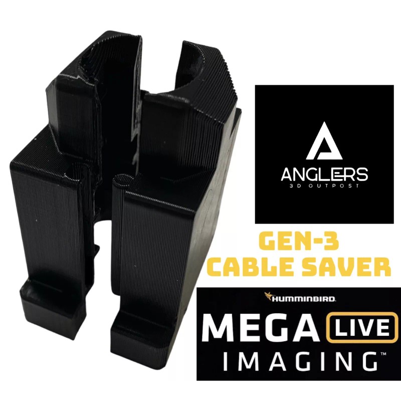 Unbranded Humminbird MEGA Live Cable Saver for GEN-3 Split Transducer