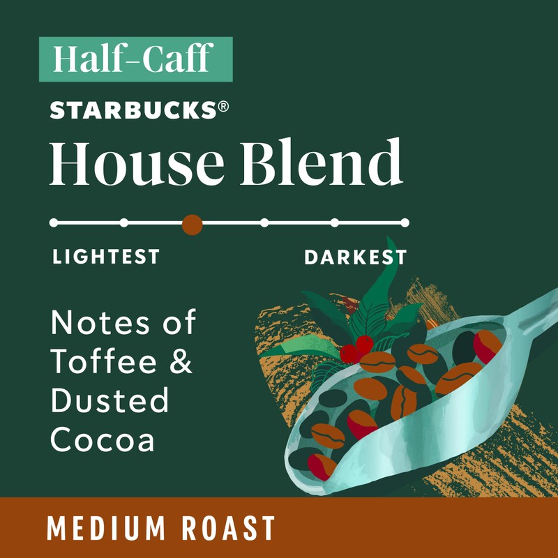 Starbucks K-Cup Coffee Pods, Medium Roast Hot or Iced Coffee,