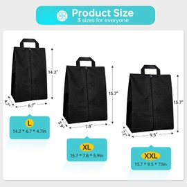 Shoe Bags for Travel(3-Pack)