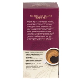 Teeccino Herbal Tea – Almond Amaretto – Rich & Roasted Herbal Tea That's Caffeine Free & Prebiotic for Natural Energy, 25 Tea Bags