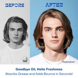 OFF THE RECORD Dry Shampoo - 2 Pack of Original Freshfinity | Refreshing Formula | Biotin + Silk Protein for Hair Growth & Scalp Health | Frizz Control, Strengthens, and Adds Shine - 21.3 oz