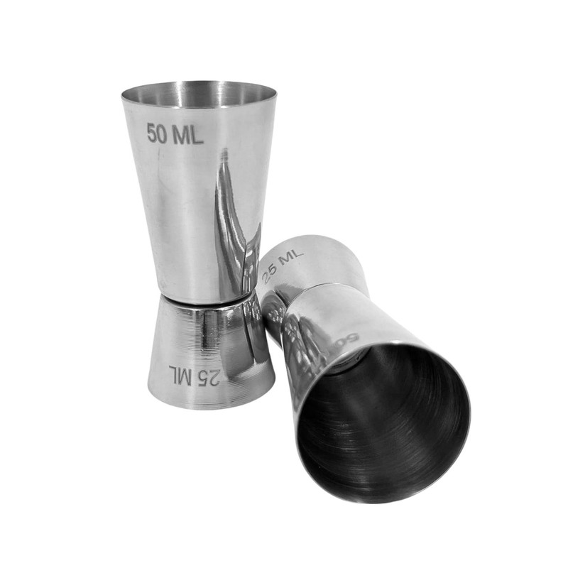 Chabrias Ltd Stainless Steel 25/50 ml Measure Jigger Bar Craft