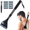 Retractable Long Handle Back Shaver for Men