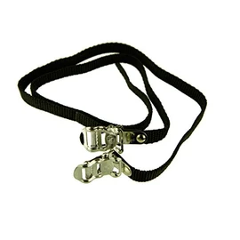 2 PCS MTB-Road Bike Cycling Toe Straps 450mm-Black