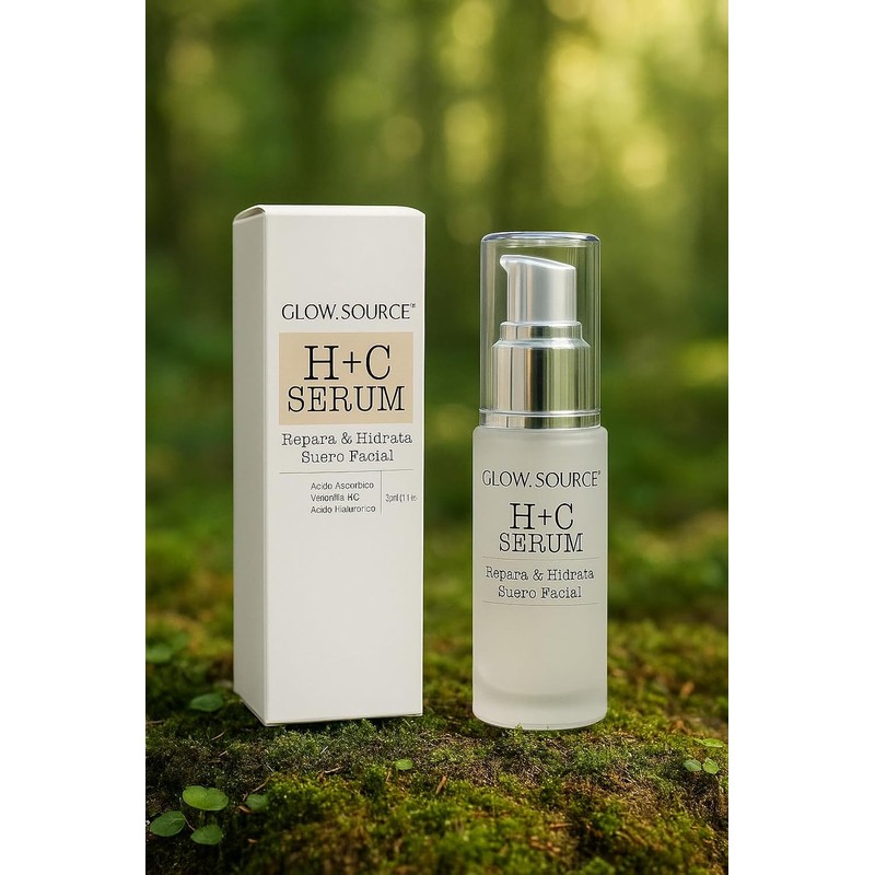 HC Serum. Suero Facial con vitamina C, Vitamina E, Ácido
