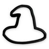 Witch Hat Cookie Cutter (4 inches)