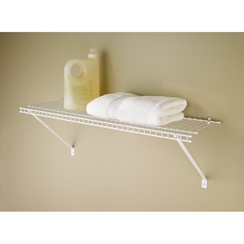 ClosetMaid Wire Shelf Kit with Hardware, 2 Ft. Wide, for