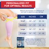 Dr. Arthritis Calf Compression Sleeves for Men and Women, Doctor-Developed