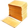 Padded envelopes made of polyethylene inner padding, colour: brown, envelopes