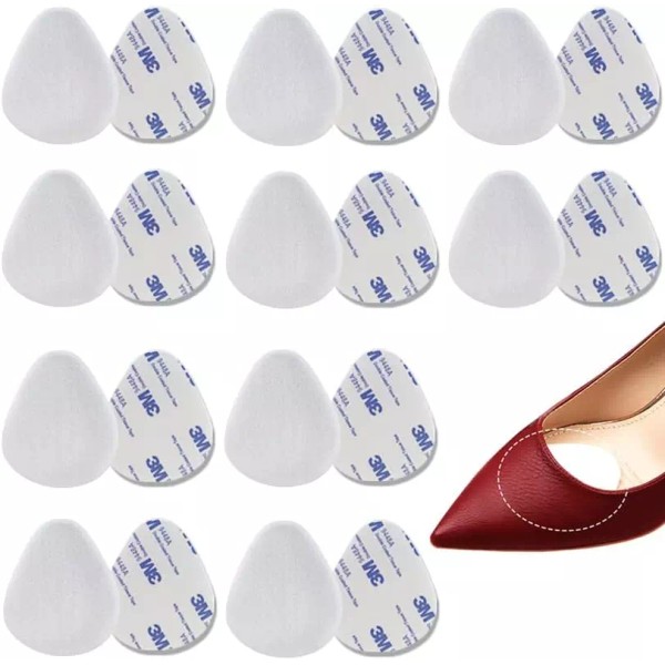 20 Pack Metatarsal Pads for Women and Men, 1/4" Thick
