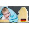 Babyfell, Baby Lammfell LANABEST. Premium Qualität. Superweich, schadstoffarm, waschbar. Echtes