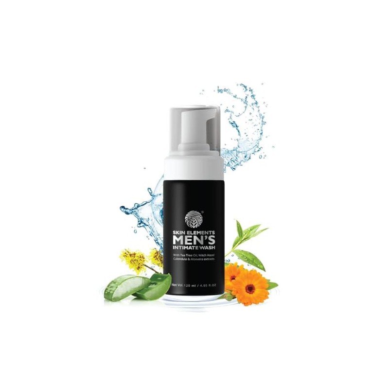 Skin Elements Men's Intimate Wash 120 ml - Limpieza suave