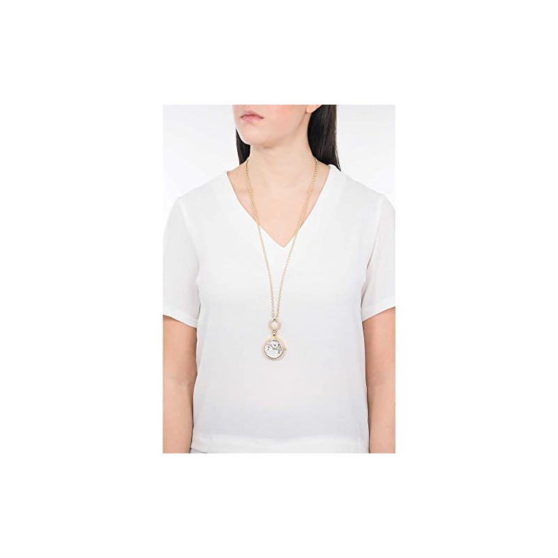 Le Carose CIPPMOON08 Women's Analogue Quartz Watch with Gold Strap,