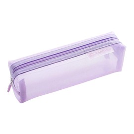 Cat Sennin Pencil Case, Mesh Pen Case, Stationery, Pen Holder, Pencil Holder, Pen Pouch, Brand, Pencil Case, purple