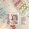 MYFEELGAGA Seal Book A8 Transparent Clear Binder with 20 Sheets