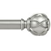 KAMANINA Curtain Rods for Windows 66 to 120 Inch, 7/8