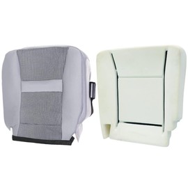 GXARTS Driver Side Bottom Seat Cover and Bottom Foam Cushion Compatible with Dodge Ram 1500 2500 3500 4500 5500 2006 2007 2008 2009 2010