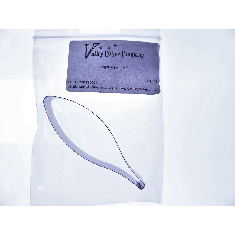 Primrose Sugarcraft Cutter - Stainless Steel - Petal or Leaf