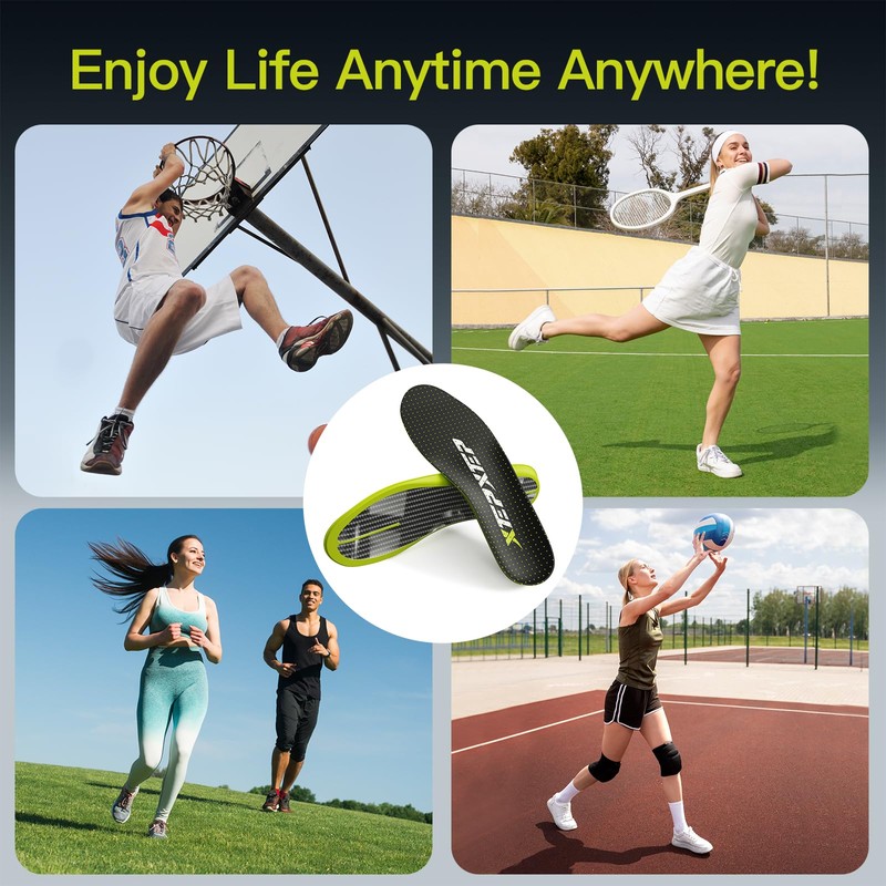 Carbon Fiber Insole Performance Customized Shoe Insert for Men Women
