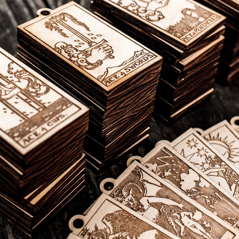 Ornament - Tarot Deck - Set of 78 - Raw