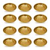 SATVIK Set of 12 Pieces Pure Brass Pujan Prasad Bhog