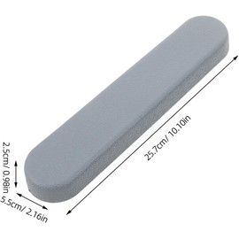 GANAZONO 2piezas Apoyabrazos de Silla de Baño Repuestos para Reposabrazos de Silla Almohadillas Acolchadas para Uso Oficina o Hogar Soporte Lateral Ajustable Cojín de Soporte