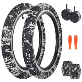 ZUKKA 20 x 2.125 Bike Tire 20 Inch Tires Kids Bike Tire Folding Replacement Tire for Kids Bike MTB Mountain Bike