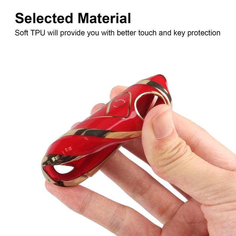 MILD EAST 5 Button Key Fob Cover for Altima Armada