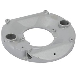 TA-VIGOR Aluminum Router Base Plate for 3612 Plunge Router, Replacement Part with 68mm Center Hole and 20mm Side Hole, 6.3"x0.95" Silver Tone