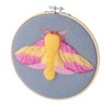 Sara Setzer Feltworks Rosy Maple Moth Needle Felting Kit -