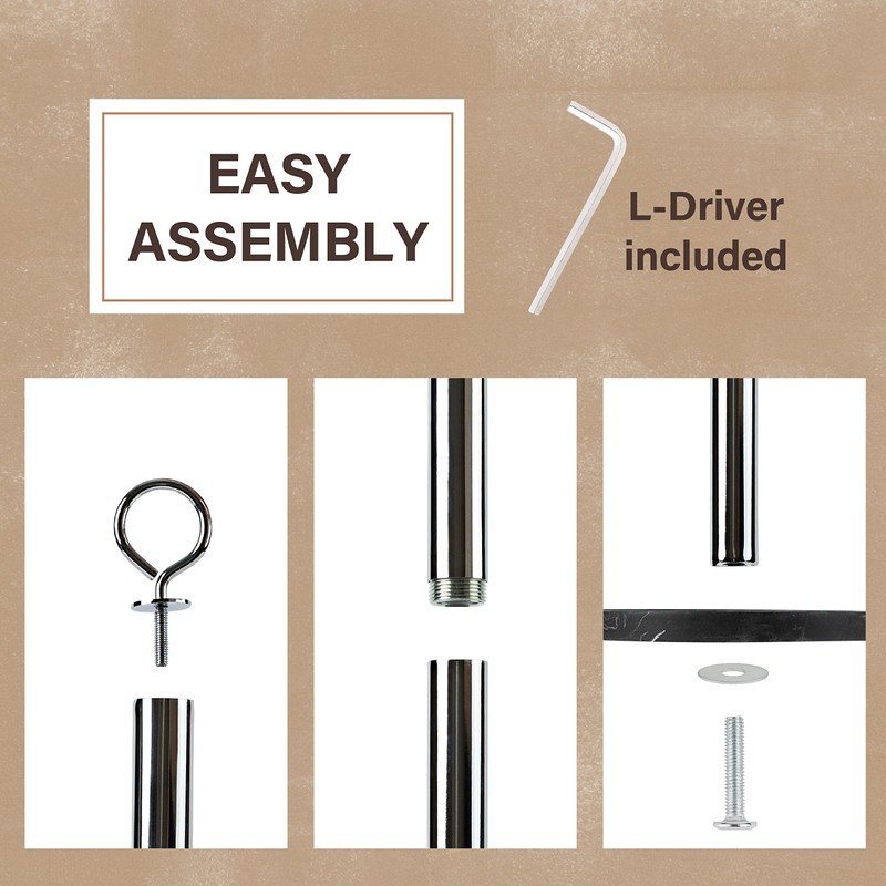 Bathroom Toilet Paper Holder Stand Free Standing - Stainless Steel